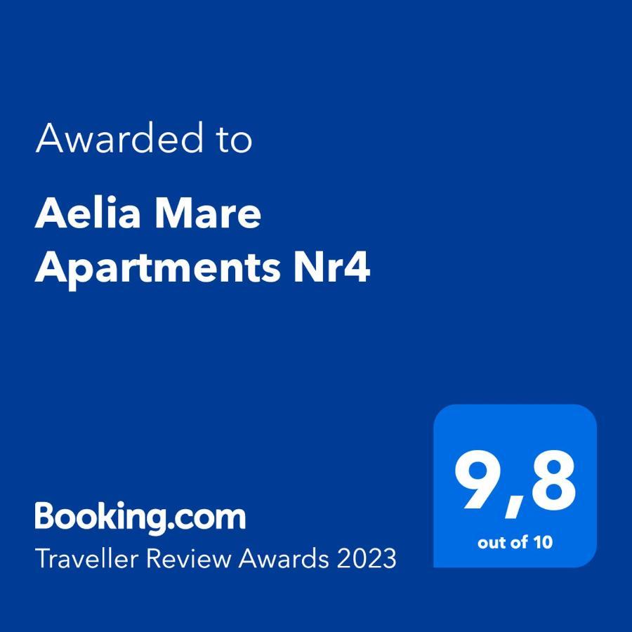 Aelia Mare Apartments Nr4 Istérnia Exterior foto